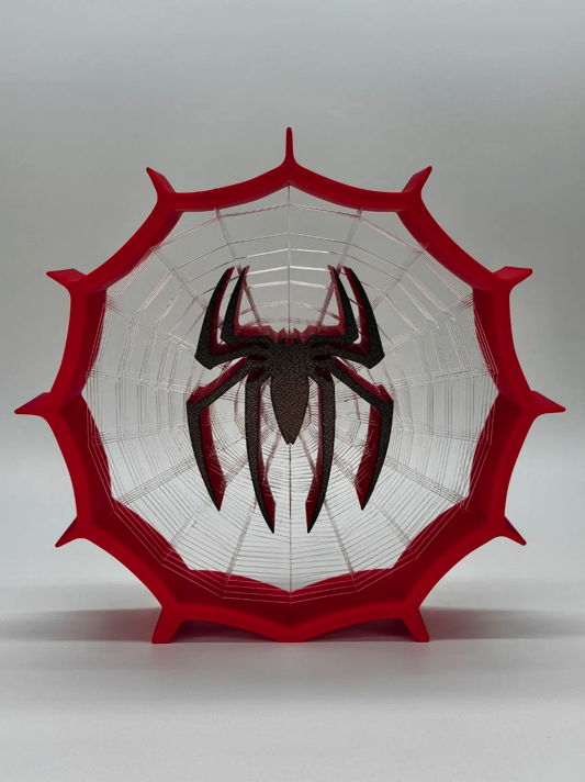 Spiderman SPIDER INSPIRED Web String Art